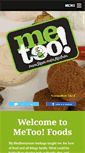 Mobile Screenshot of metoofoods.com